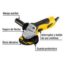 Cargar imagen en el visor de la galería, Esmeriladora angular 4-1/2" 700 W, Pretul