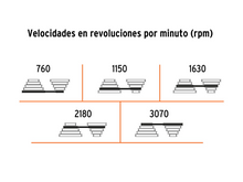 Cargar imagen en el visor de la galería, Taladro de piso 8" de 250 W (1/3 HP), broquero de 1/2", Truper