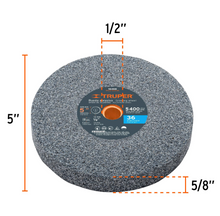 Cargar imagen en el visor de la galería, Esmeril de banco de 5" de 1/4 HP, Truper
