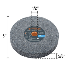 Cargar imagen en el visor de la galería, Esmeril de banco de 5" de 1/6 Hp, Pretul