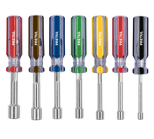 Cargar imagen en el visor de la galería, Juego de 7 desarmadores de caja mango de PVC, Pretul