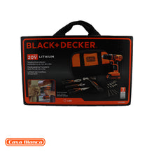 Cargar imagen en el visor de la galería, Kit Taladro Inalambrico Black+Decker