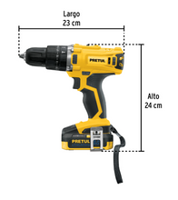 Cargar imagen en el visor de la galería, Combo rotomartillo/destornillador impacto, 20V, PRETUL
