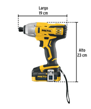 Cargar imagen en el visor de la galería, Combo rotomartillo/destornillador impacto, 20V, PRETUL
