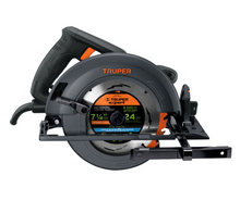 Cargar imagen en el visor de la galería, Sierra circular 7-1/4&quot;, 1800W, TRUPER INDUSTRIAL
