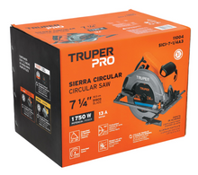 Cargar imagen en el visor de la galería, Sierra circular 7-1/4&quot;, 1750W, TRUPER PRO
