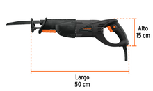 Cargar imagen en el visor de la galería, Sierra sable 900W velocidad variable, TRUPER INDUSTRIAL
