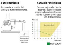 Cargar imagen en el visor de la galería, Equipo hidroneumático 24L, bomba periférica 1/2 HP, Pretul
