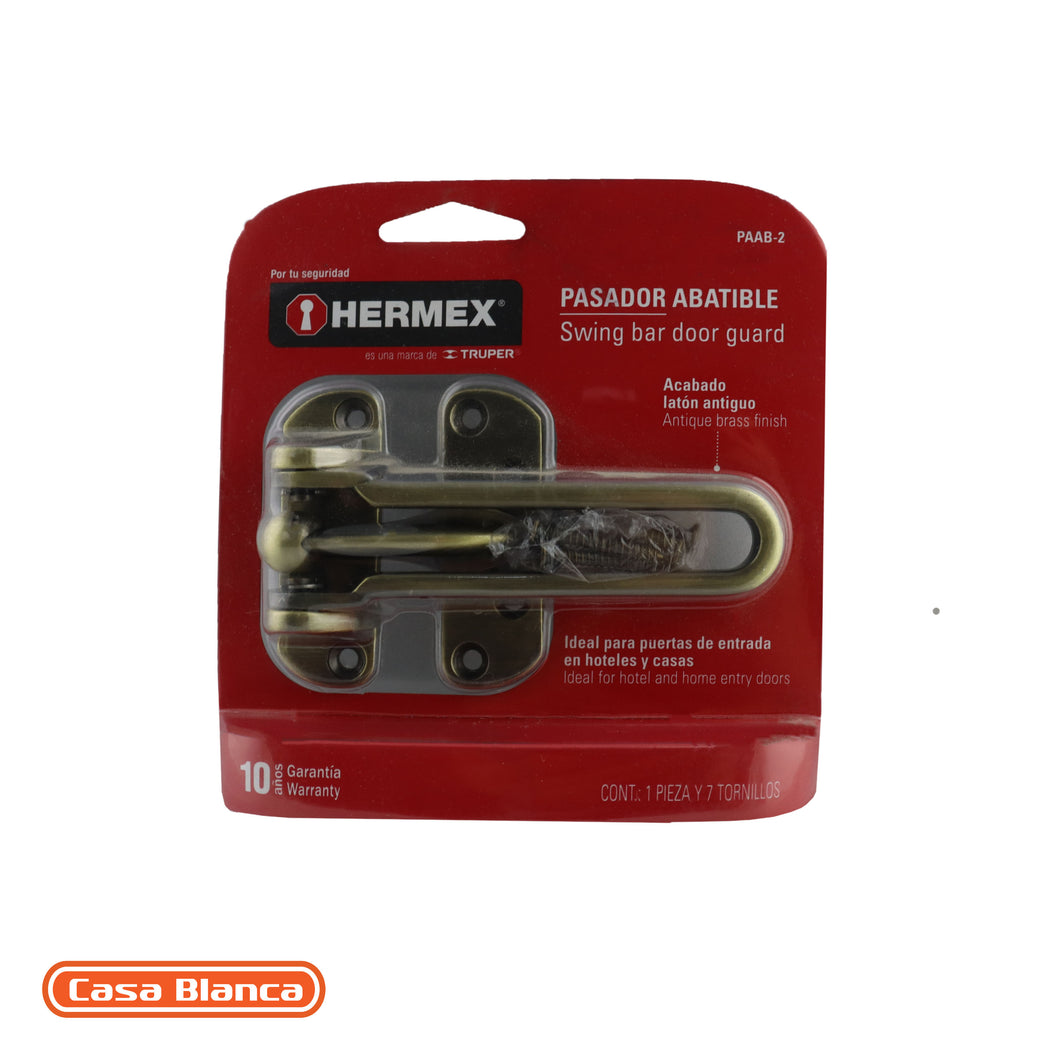 Pasador Abatible Hermex