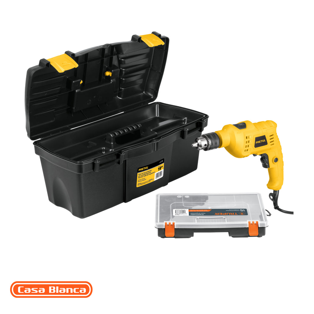 Kit Taladro Rotomartillo Pretul