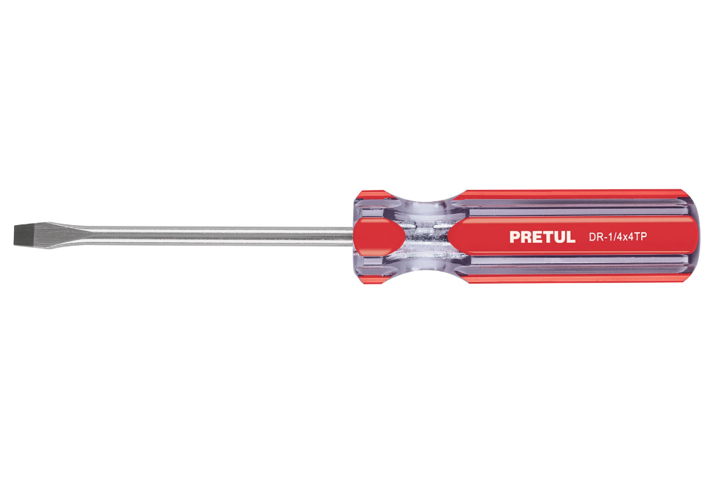 Desarmador Plano punta 3/16 x 6