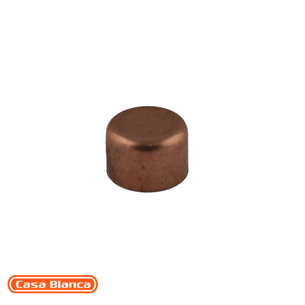 Tapon Cachucha Cobre de 3/4