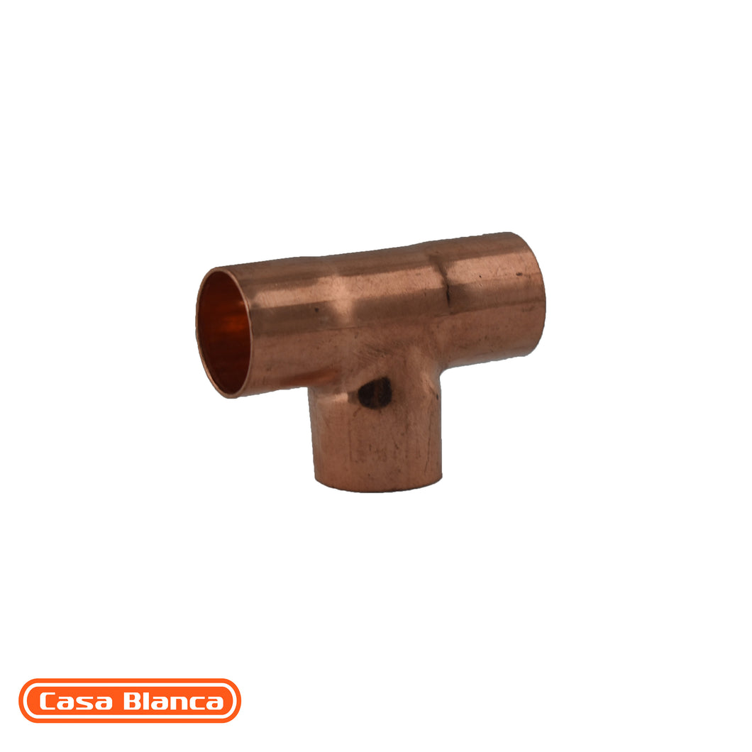 Tee cobre de 1/2