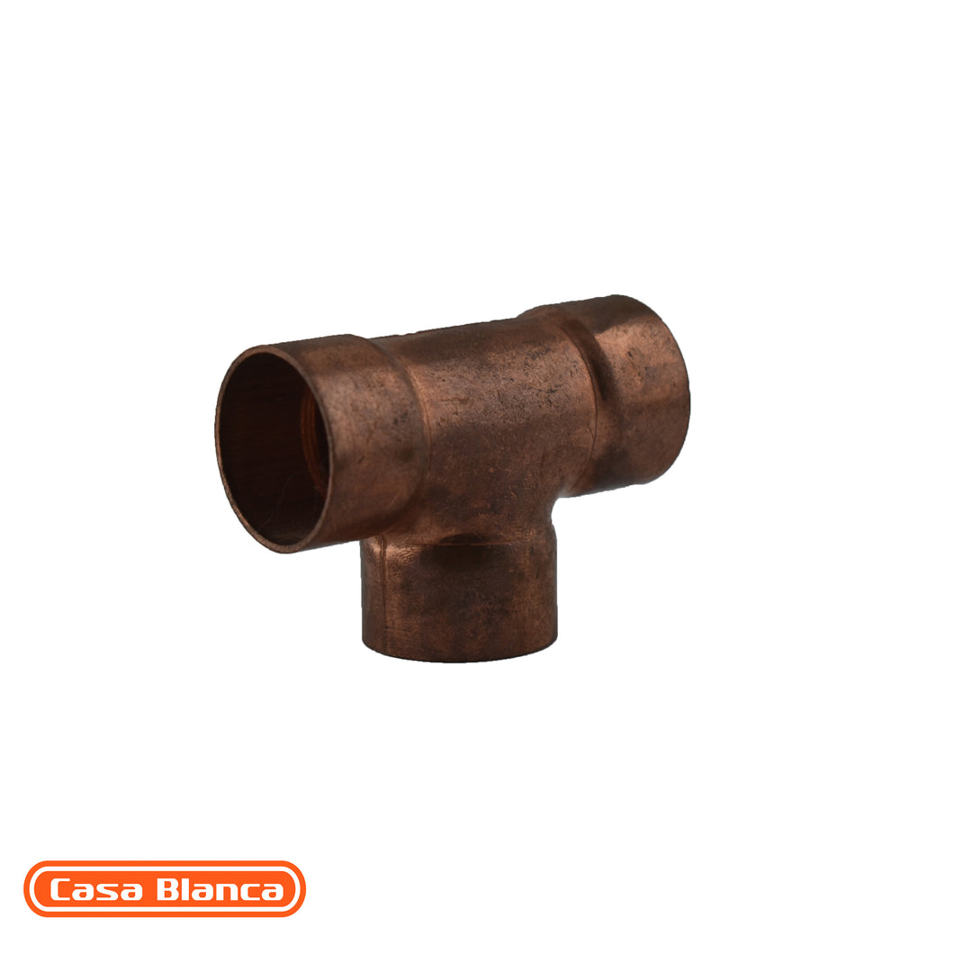 Tee cobre de 3/4
